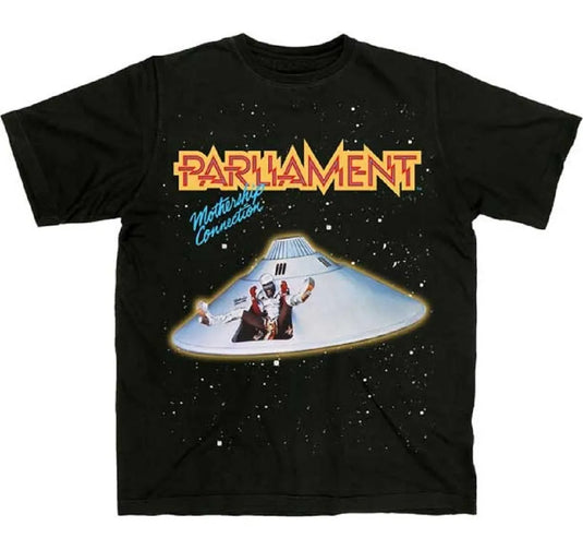 Parliament - Mothership Connection Black Men's T-Shirt