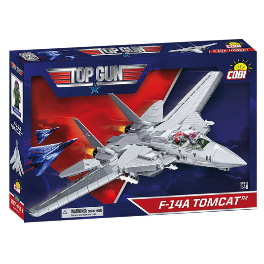Cobi Armed Forces Top Gun - F-14A Tomcat Fighter Brick Toy