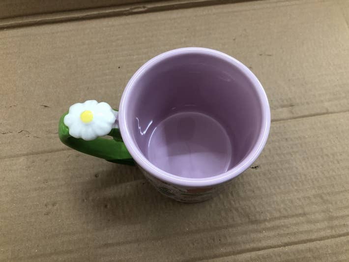 Load image into Gallery viewer, Alice in Wonderland Wild Flower 20oz Sculpted Handle Mug
