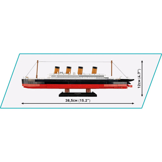 Cobi Historical Collection - R.M.S Titanic Ocean Liner Brick Toy