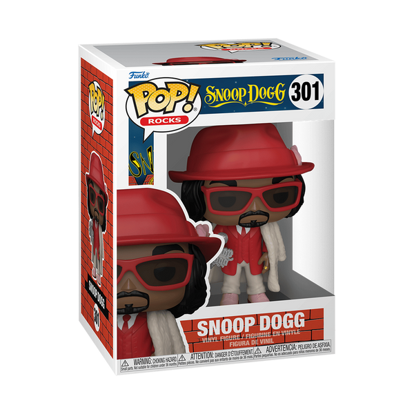 Funko Pop! Rocks: Snoop Dogg - In Fur Coat Vinyl Figure