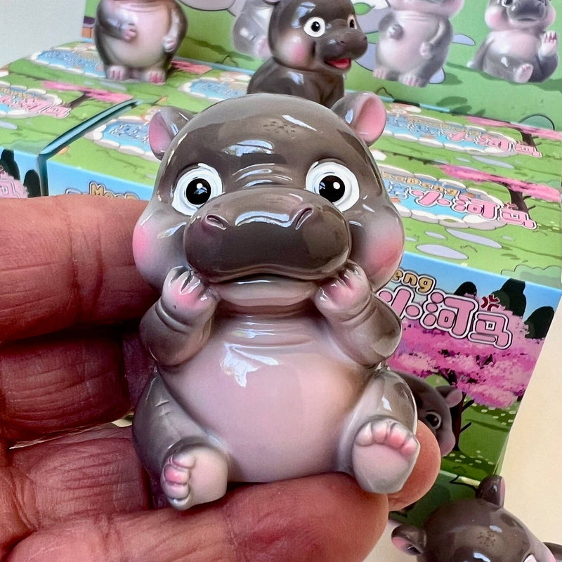 Chargez l'image dans la visionneuse de la galerie, BCmini - Moo Deng Hippo 1 Pc Blind Box
