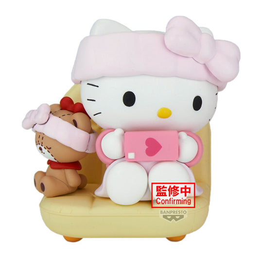 Banpresto Sanrio Characters - Nakayoshi Memories Relaxing Time At Home Statue Figure