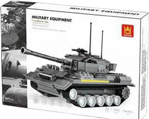 Chargez l'image dans la visionneuse de la galerie, Wange Bricks: Heavy Tank Military Equipment Armored Transporter Brick Toy
