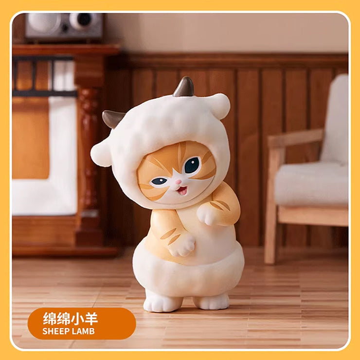 Cargue la imagen en el visor de la galería, Mofusand Fluffy Party -  Series Vinyl Plush 1 Single Blind Box
