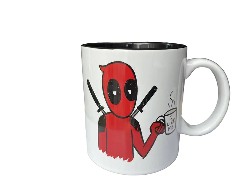 Load image into Gallery viewer, Silver Buffalo Deadpool - I Like Me 20oz Ceramic Mug
