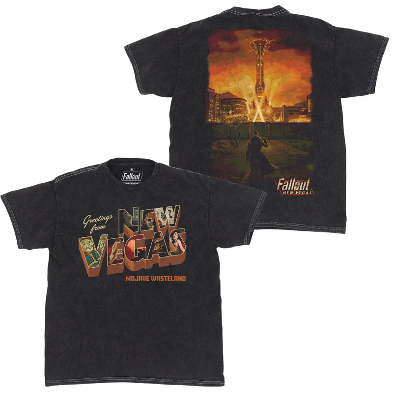 Chargez l'image dans la visionneuse de la galerie, Ripple Junction Fallout - Greetings From New Vegas Adult Unisex T-Shirt
