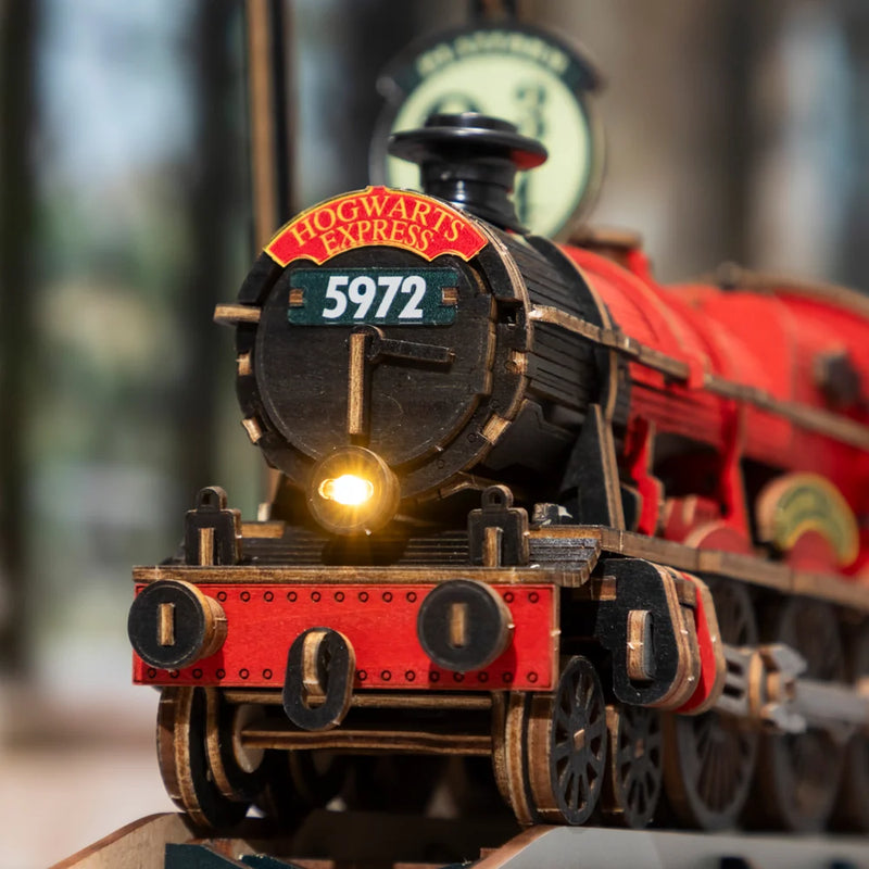 Cargue la imagen en el visor de la galería, Puremind x Harry Potter - Hogwarts Express 3D Wood DIY Figure
