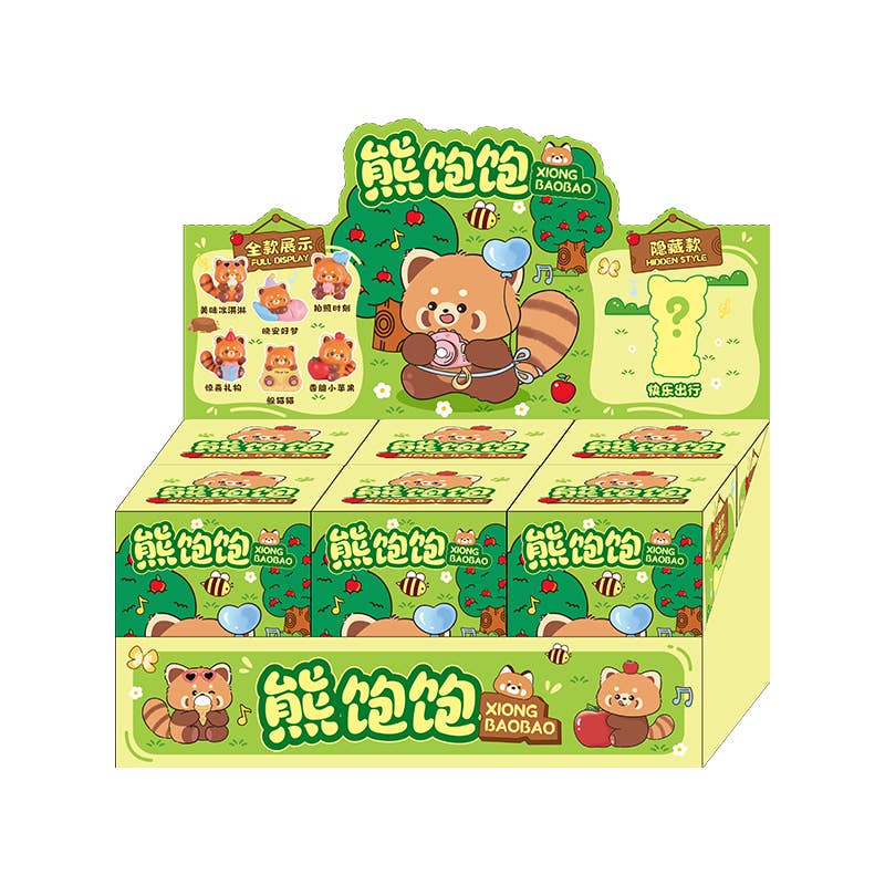 Cargue la imagen en el visor de la galería, BCmini - Red Panda 1Pc Blind Box
