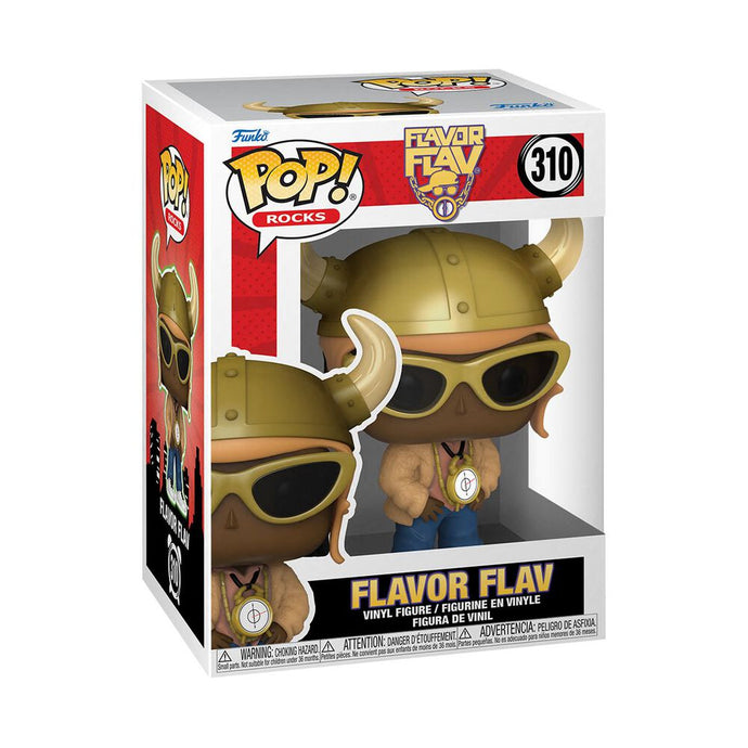 Funko Pop! Rocks : Figurine en vinyle Flavor Flav