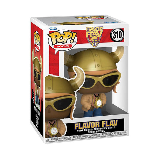 Funko Pop! Rocks : Figurine en vinyle Flavor Flav