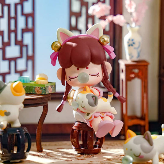 Robotime Rolife Nanci - Series Blooming Girl Collections 1 Pcs Blind Box Figure