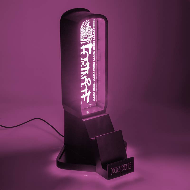 Load image into Gallery viewer, Paladone Fortnite Desk Headphone Stand With Light
