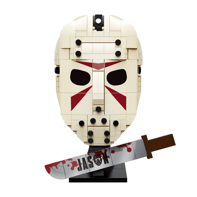 Load image into Gallery viewer, Brickcraft Friday The 13TH Jason's Mask Building Brick
