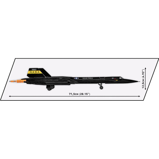 Cobi Armed Forces - Executive Edition Lockheed SR-71 Blackbird Brick Toy