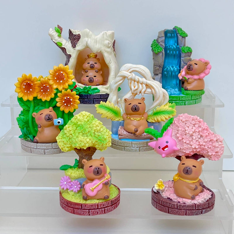 Cargue la imagen en el visor de la galería, BCmini Capybara - 1pc Forest Blind Box
