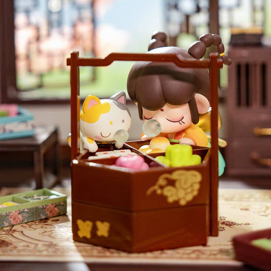Robotime Rolife Nanci - Series Blooming Girl Collections 1 Pcs Blind Box Figure