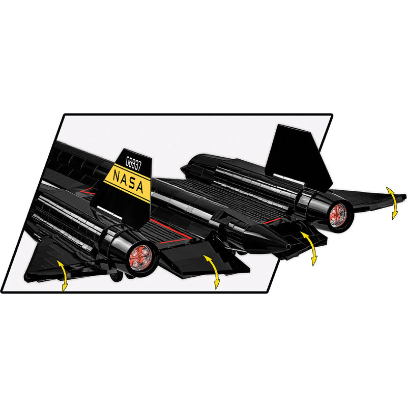 Cargue la imagen en el visor de la galería, Cobi Armed Forces - Executive Edition Lockheed SR-71 Blackbird Brick Toy
