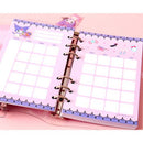 Sanrio - Perpetual Journal Planner NoteBook with Charm