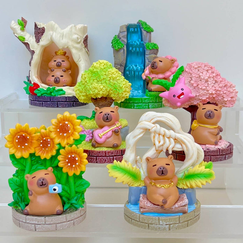 Cargue la imagen en el visor de la galería, BCmini Capybara - 1pc Forest Blind Box
