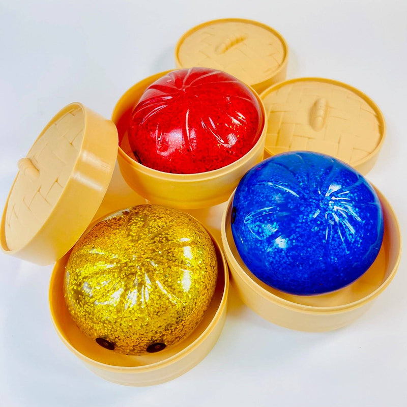 Load image into Gallery viewer, BCmini - Dumpling Glitter Jelly Squishy-12
