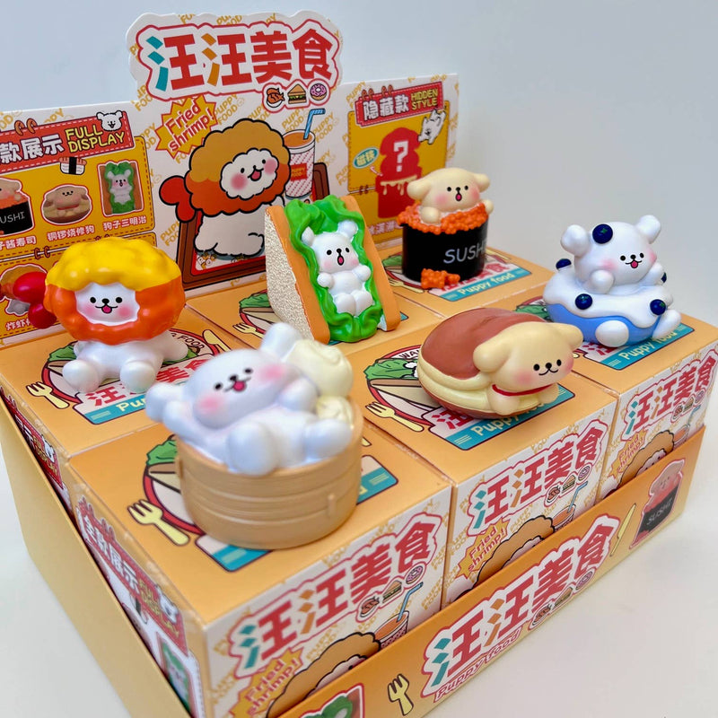 Chargez l&#39;image dans la visionneuse de la galerie, Puppy Snack 1pc Figure Blind Box
