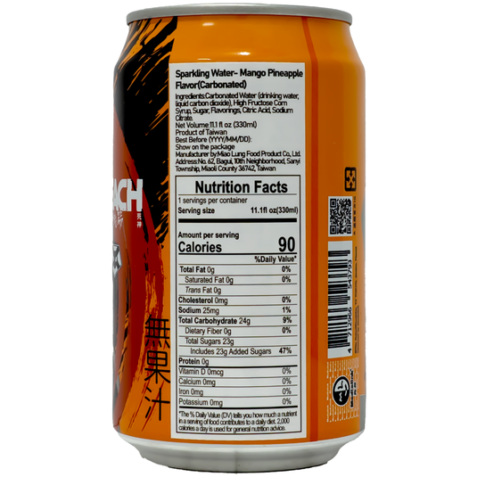 Bleach - Ocean Bomb Mango Pineapple Flavor Soda 330ml