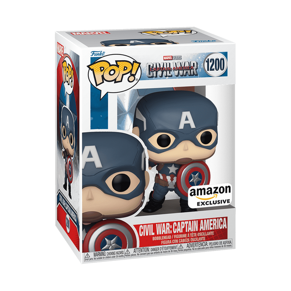 Funko POP! Marvel: Captain America 3 Civil War - Captain America Vinyl Figure