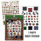 Minecraft - Sticker Book with Puffy Stickers 4 Sheet