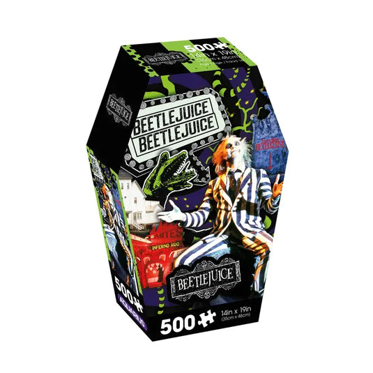 Horror Characters - Coffin Box - 500 Piece Jigsaw Puzzle