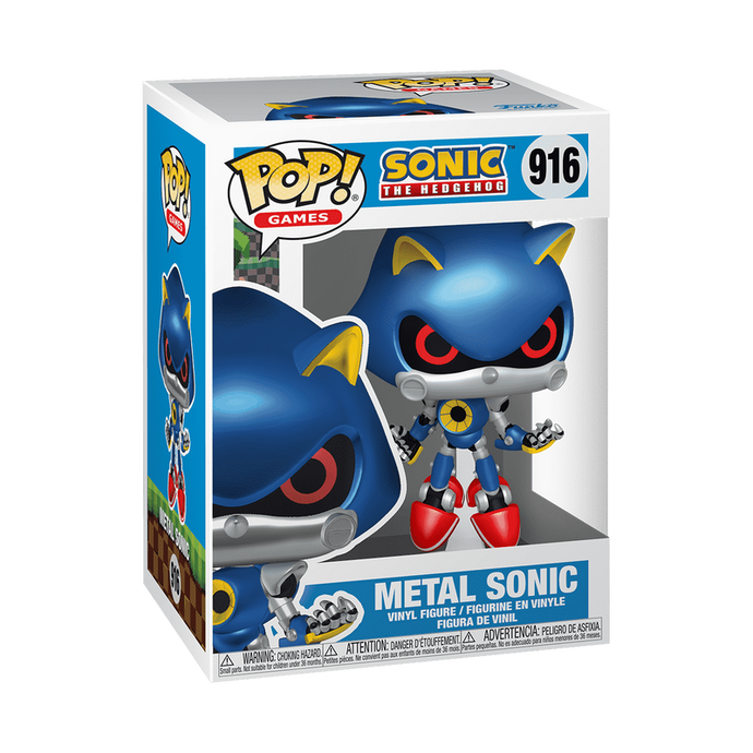 Funko POP & Buddy! Games: Sonic the Hedgehog - Metal Sonic Vinyl Figure