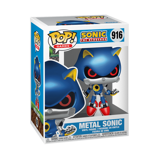 Funko POP & Buddy! Games: Sonic the Hedgehog - Metal Sonic Vinyl Figure