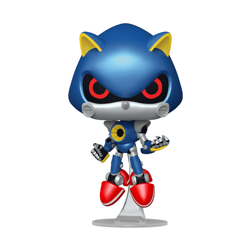 Chargez l&#39;image dans la visionneuse de la galerie, Funko POP &amp; Buddy! Games: Sonic the Hedgehog - Metal Sonic Vinyl Figure
