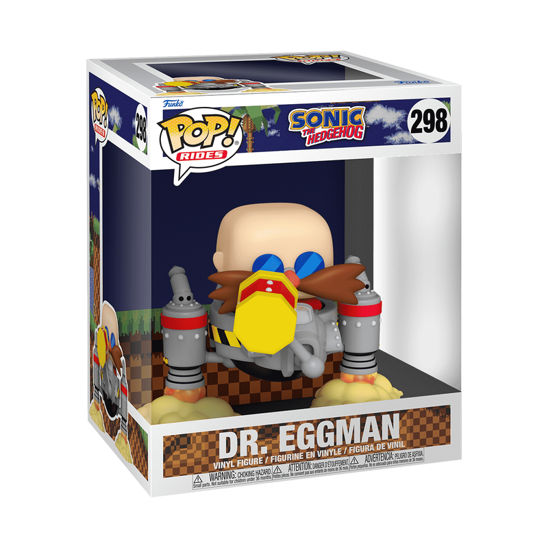 Chargez l&#39;image dans la visionneuse de la galerie, Funko POP! Rides Deluxe: Sonic the Hedgehog - Dr. Eggman Vinyl Figure
