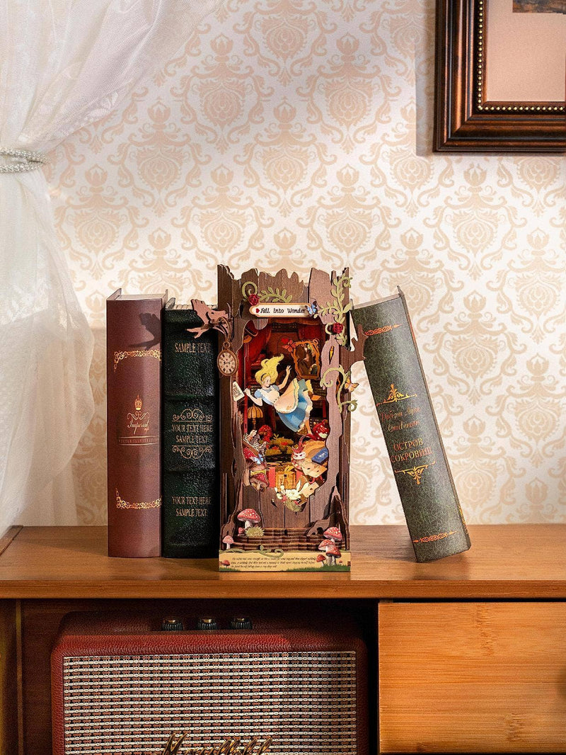 Load image into Gallery viewer, Robotime Rolife - Fall into Wonder DIY BooK&amp;Nook 3D Puzzle
