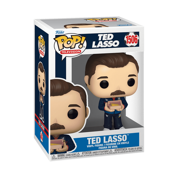 Funko Pop Television - Ted Lasso! Ted Lasso With Biscuits Vinyl Figure