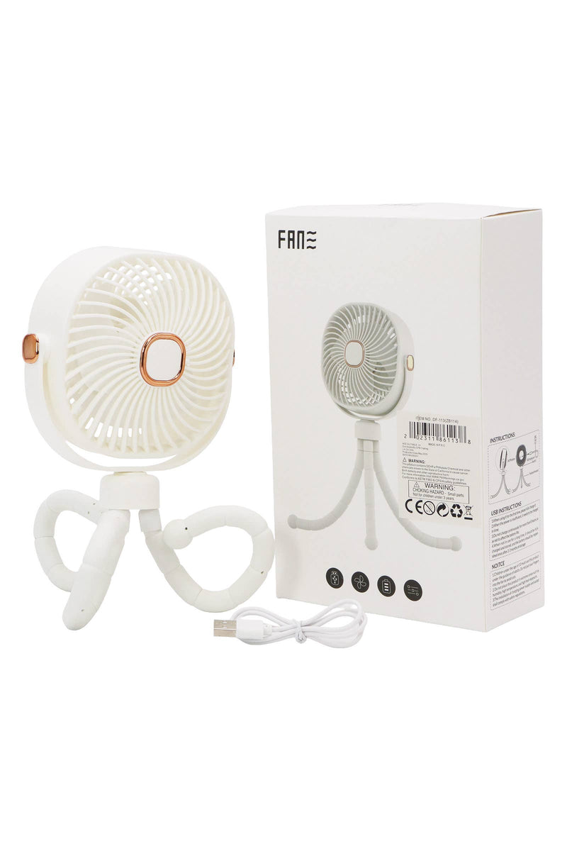 Load image into Gallery viewer, Matte Pastel - Led Flexible Leg 1pc Electric Fan
