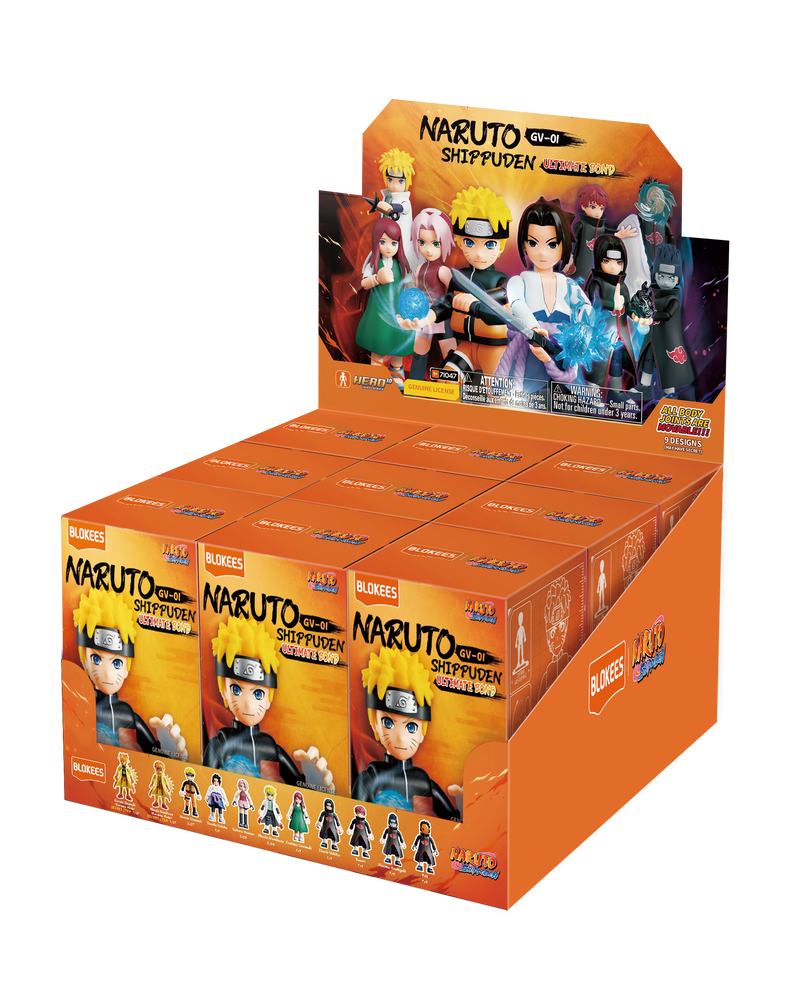 Chargez l'image dans la visionneuse de la galerie, Blokees: Naruto Shippuden GV01 - Ultimate Bond Brick Toy Blind Box
