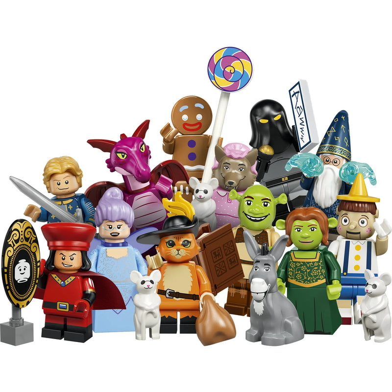 Cargue la imagen en el visor de la galería, Lego: Shrek Series Characters 1pc Minifigures
