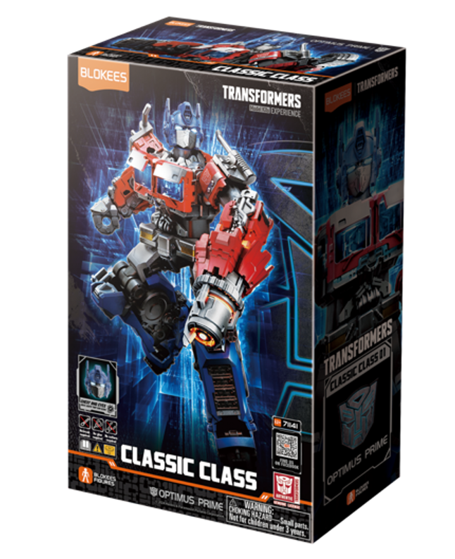 Chargez l'image dans la visionneuse de la galerie, Blokees: Transformers Classic Class - Optimus Prime Brick Toy
