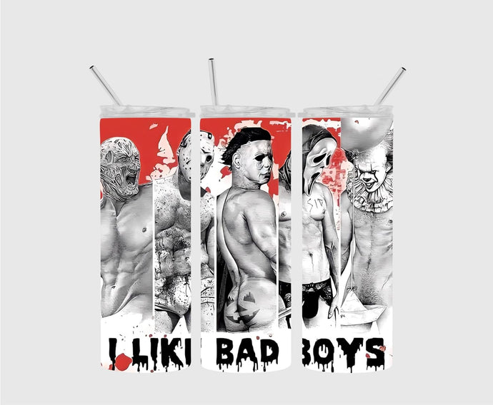 I Like Bad Boys Tumbler