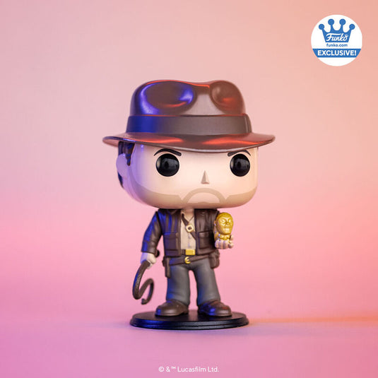 Funko Diecast: Indiana Jones w/Idol POP Vinyl Figure