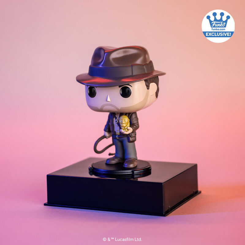 Cargue la imagen en el visor de la galería, Funko Diecast: Indiana Jones w/Idol POP Vinyl Figure
