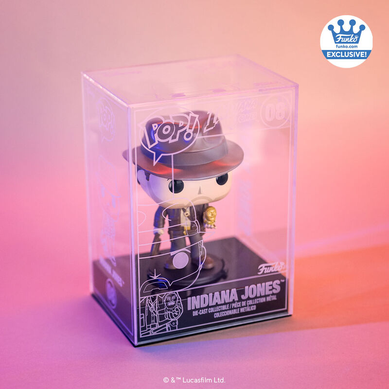 Cargue la imagen en el visor de la galería, Funko Diecast: Indiana Jones w/Idol POP Vinyl Figure
