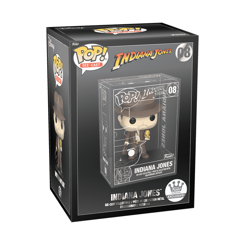 Cargue la imagen en el visor de la galería, Funko Diecast: Indiana Jones w/Idol POP Vinyl Figure
