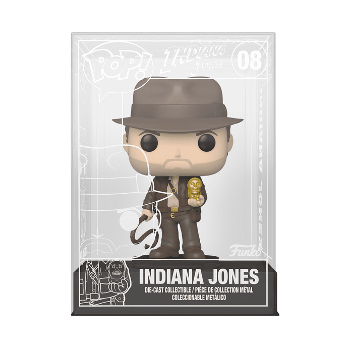 Funko Diecast: Indiana Jones w/Idol POP Vinyl Figure