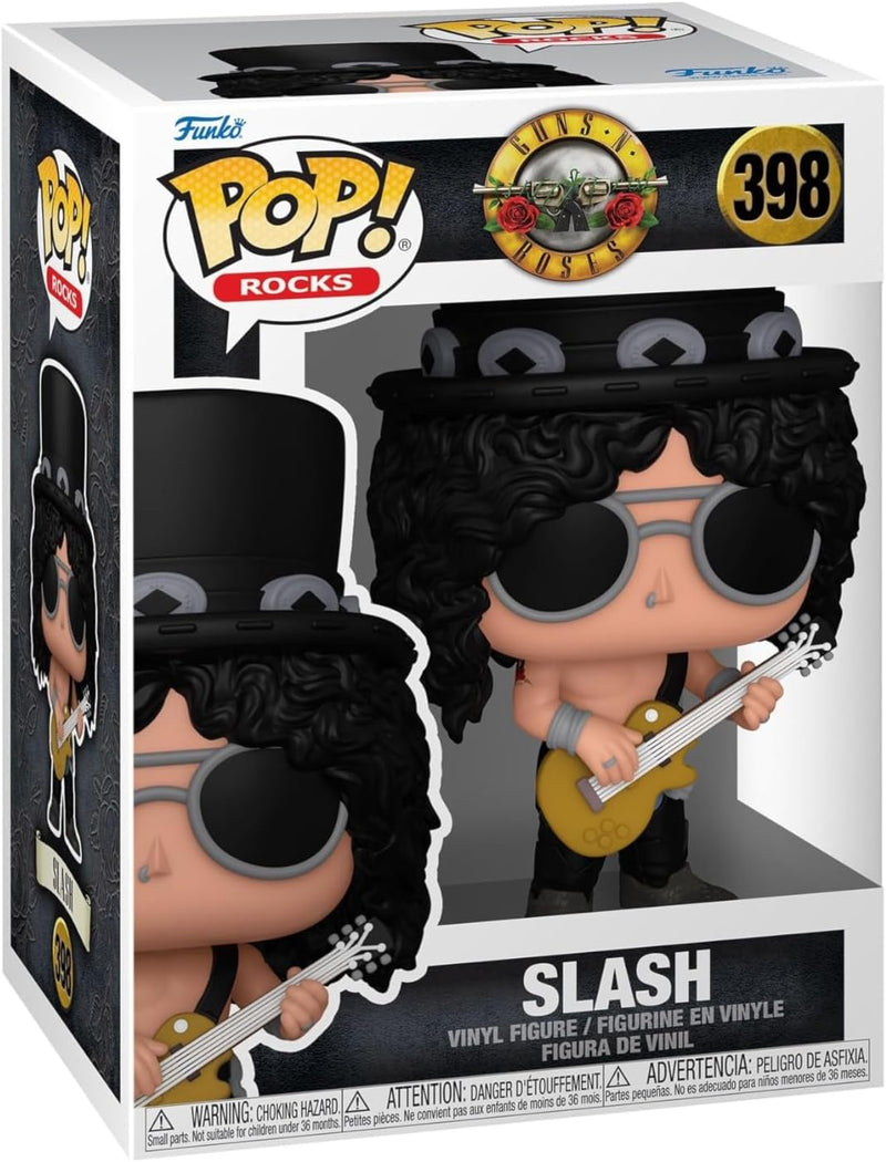 Chargez l&#39;image dans la visionneuse de la galerie, Funko Pop! Rocks: Guns N&#39; Roses - Slash (1990&#39;s) Vinyl Figure
