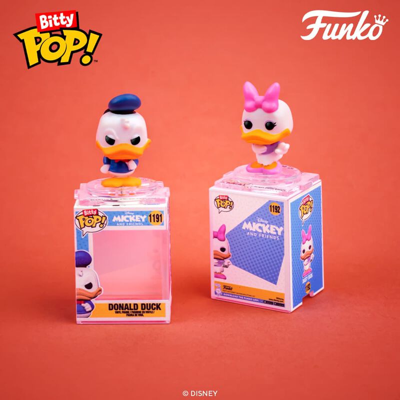 Chargez l&#39;image dans la visionneuse de la galerie, Funko Bitty POP!: Disney - Mickey Mouse &amp; Friends 4Pack Series 2 Vinyl Figure
