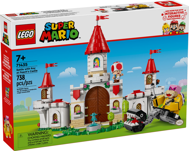 Lego: Super Mario - Battle with Roy at Peach’s Castle Figure