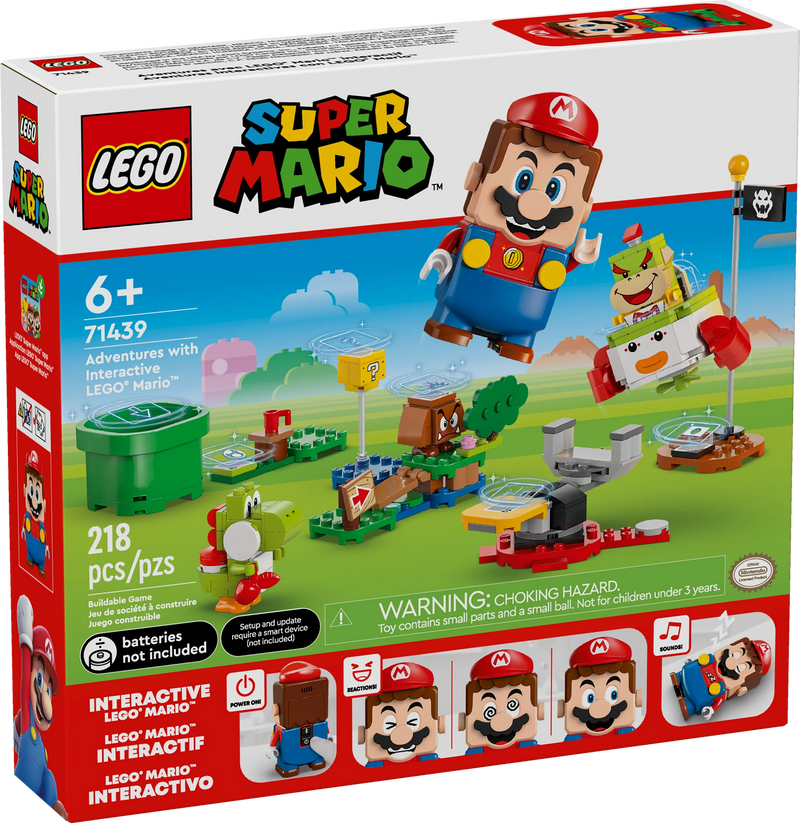 Lego: Super Mario - Adventures with Interactive LEGO® Mario Figure